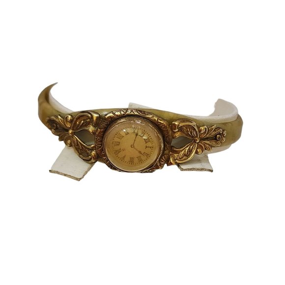 Vintage Celluloid Faux Watch Bracelet (A3696) - Picture 1 of 7